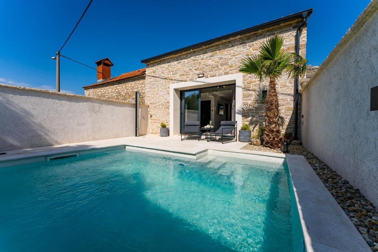 Pridraga Stone House With Pool Poeta 빌라 외부 사진