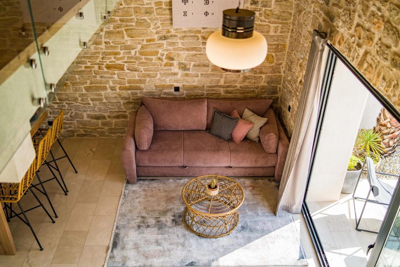 Pridraga Stone House With Pool Poeta 빌라 외부 사진