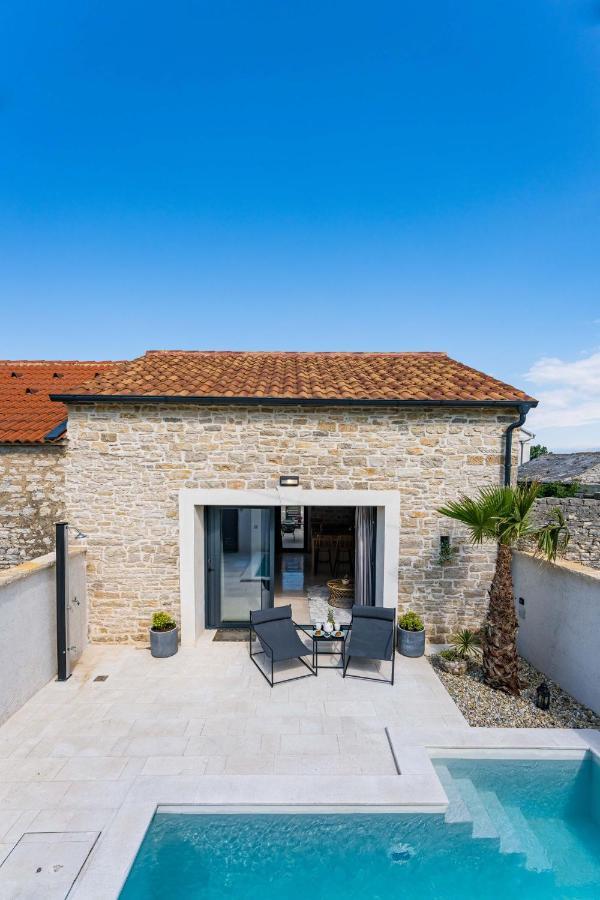 Pridraga Stone House With Pool Poeta 빌라 외부 사진