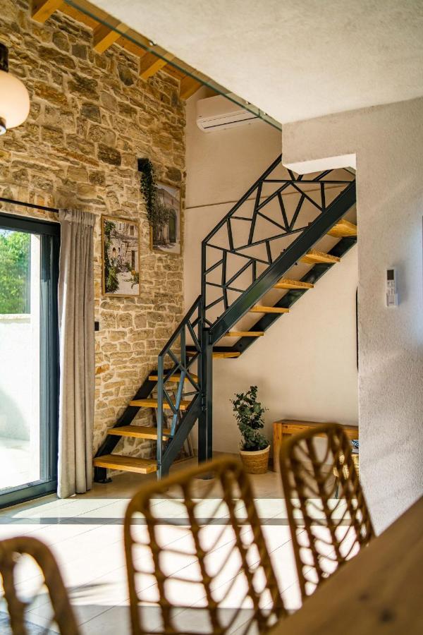 Pridraga Stone House With Pool Poeta 빌라 외부 사진