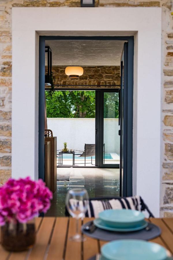 Pridraga Stone House With Pool Poeta 빌라 외부 사진