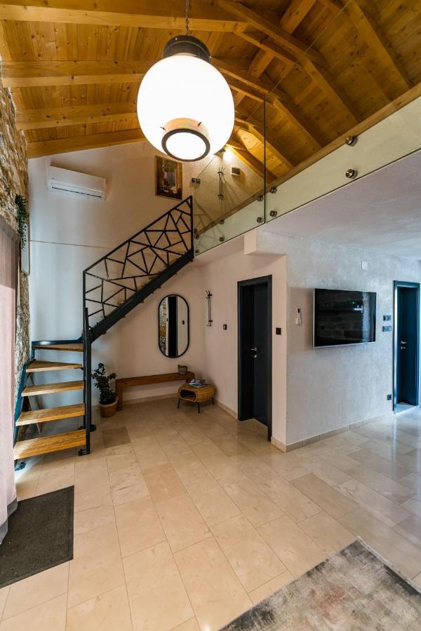 Pridraga Stone House With Pool Poeta 빌라 외부 사진